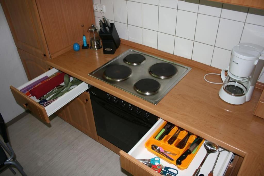 Ruhig Und Doch Zentral Erfurt Exterior foto
